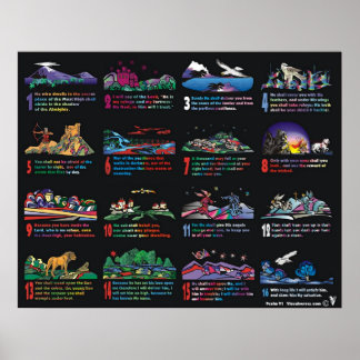 パサ図解入りの、写真付きのル91 ポスター