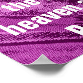 パサ救済ル卿の聖書の詩のポスターに載っている ポスター (角)