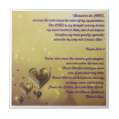 パサ賛美ル卿へ28:6-7 タイル (正面)