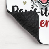 パシエメリーリおもしろいス・ドッグ・トナカイ マウスパッド (コーナー)