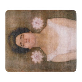 パシオンフラワーウーマン(by Pietモンドリアン) カッティングボード