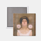 パシオンフラワーウーマン(by Pietモンドリアン) マグネット (正面/裏面)