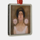 パシオンフラワーウーマン(by Pietモンドリアン) メタルオーナメント (右)