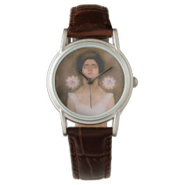 パシオンフラワーウーマン(by Pietモンドリアン) 腕時計