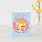 パシオンフルーツヨーグルト カード (黄色い花)