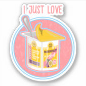 パシオンフルーツヨーグルト シール (正面)