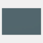 パシッエレガントクブルーミニマルでシック ラッピングペーパーシート (正面2)