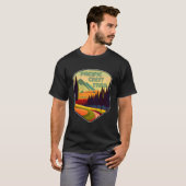 パシフィッククレストトレイルの色 Tシャツ (正面フル)
