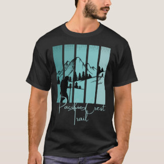 パシフィッククレストトレイルPCTハイキング国立公園西 Tシャツ
