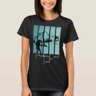パシフィッククレストトレイルPCTハイキング国立公園西 Tシャツ