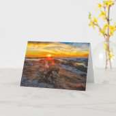 パシフィックグローブグリーティングカード カード (黄色い花)