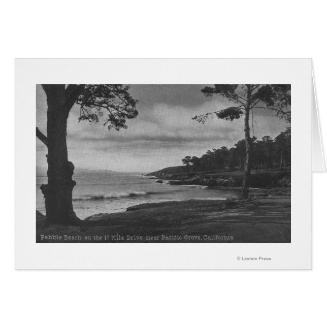 パシフィックグローブ，カリフォルニア州 – ペブルビーチオン17 Mile Driv (正面横)