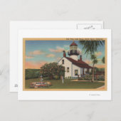 パシフィックグローブCA – ポイントピノスライトハウスビュー ポストカード (正面/裏面)