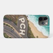 パシフィックコーストハイウェイの空中旅行アート Case-Mate iPhoneケース (裏面(横))
