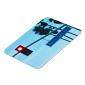 パシフィックコーストハイウェイサインカリフォルニアビーチスカイ マグネット (左側)