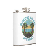 パシフィックコーストハイウェイパームツリー フラスク (右)