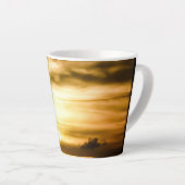 パシフィックサンセット海 カフェラテマグ (右アングル)