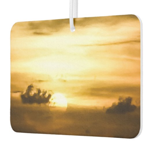 パシフィックサンセット海 カーエアーフレッシュナー (左)