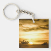 パシフィックサンセット海 キーホルダー (正面)