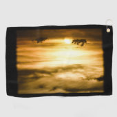 パシフィックサンセット海 ゴルフタオル (横)