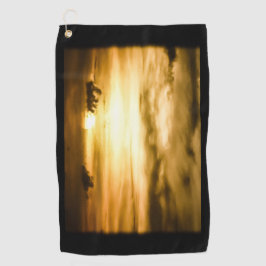 パシフィックサンセット海 ゴルフタオル