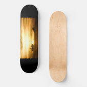 パシフィックサンセット海 スケートボード (正面)