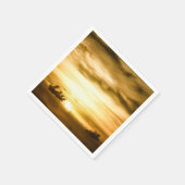 パシフィックサンセット海 スタンダードカクテルナプキン (角)