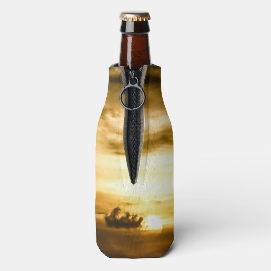 パシフィックサンセット海 ボトルクーラー (ボトル裏面)