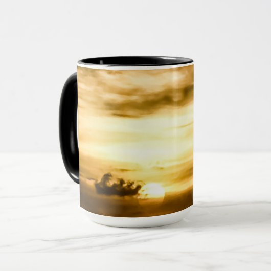 パシフィックサンセット海 マグカップ (正面左)