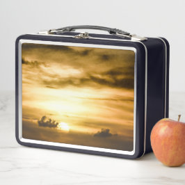 パシフィックサンセット海 メタルランチボックス