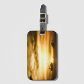 パシフィックサンセット海 ラゲッジタグ (正面縦)