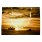 パシフィックサンセット海 ラージペーパーバッグ (正面)