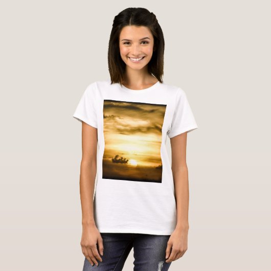 パシフィックサンセット海 Tシャツ (正面フル)