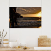 パシフィックサンセットinサンタモニカ ポスター (キッチン)