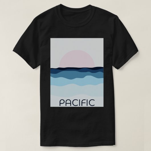 パシフィックサンセットTシャツ Tシャツ (デザイン正面)