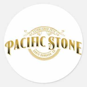 パシフィックストーンのシール ラウンドシール