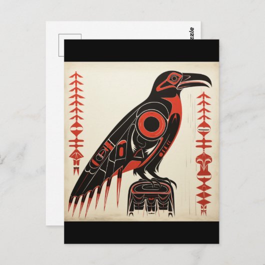 パシフィックノースウエストアートスタイル ポストカード (正面/裏面)