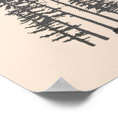 パシフィックノースウエストウォールアート ポスター (角)