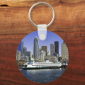 パシフィックノースウエストシアトルフェリー&建物 キーホルダー (裏面)