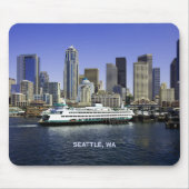 パシフィックノースウエストシアトルフェリー&建物 マウスパッド (正面)