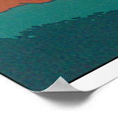 パシフィックノースウエストヴィンテージ旅行のポスター作品 ポスター (角)