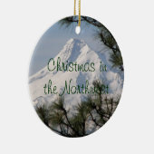 パシフィックノースウエスト山フードホリデー セラミックオーナメント (右)