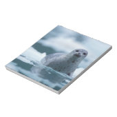 パシフィックハーバーシール(Phocca vitulina richardis) ノートパッド (回転)