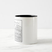 パシフィックパリザーズ建築マグ ツートーンマグカップ (中央)