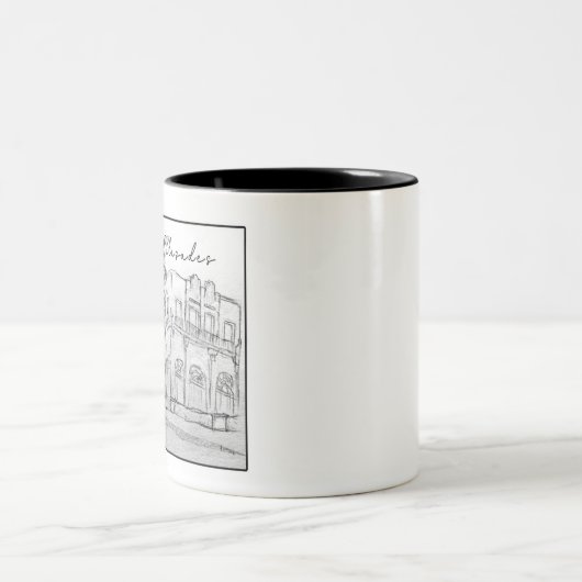 パシフィックパリザーズ建築マグ ツートーンマグカップ (中央)