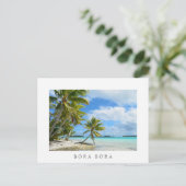 パシフィックパームビーチはがき(ボラボラ) ポストカード (スタンド正面)