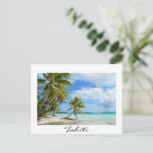 パシフィックパームビーチオンタヒチ ポストカード (スタンド正面)