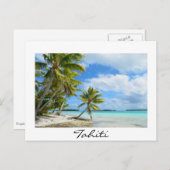 パシフィックパームビーチオンタヒチ ポストカード (正面/裏面)