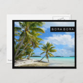 パシフィックパームビーチ縁ど黒葉書 ポストカード (正面/裏面)