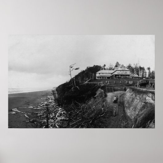 パシフィックビーチWA – パシフィックビーチホテル&オールド ポスター (正面)